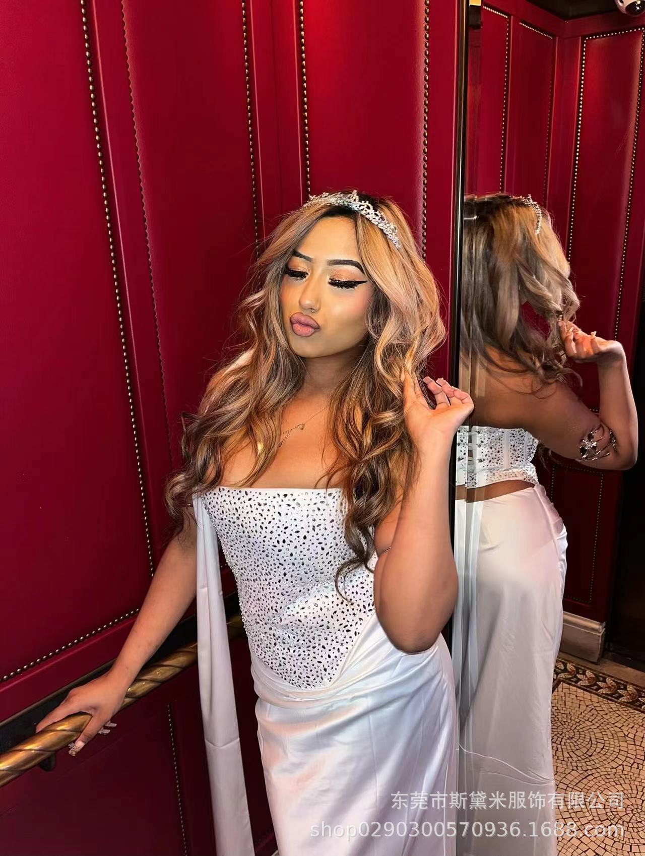 Sexy Mermaid Women Prom Dress  - Formal Wear Gowns For Women 评论和价格