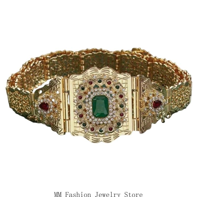 Ornate Metal Waist Belt for Fo - Women Formal Wear Look 评论和价格