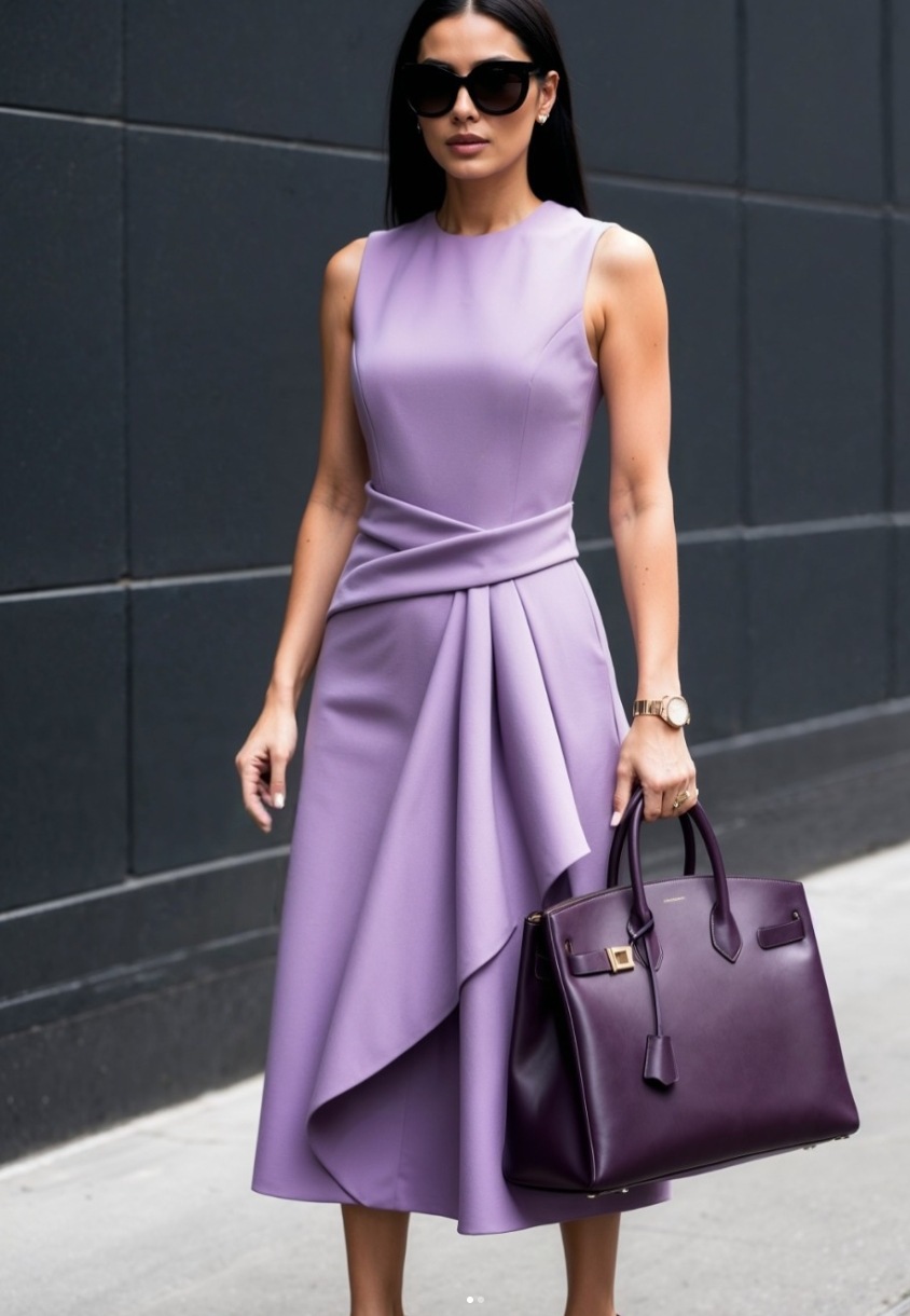 Women's Sleeveless Asymmetric  - Wrap Dress Work 评论和价格