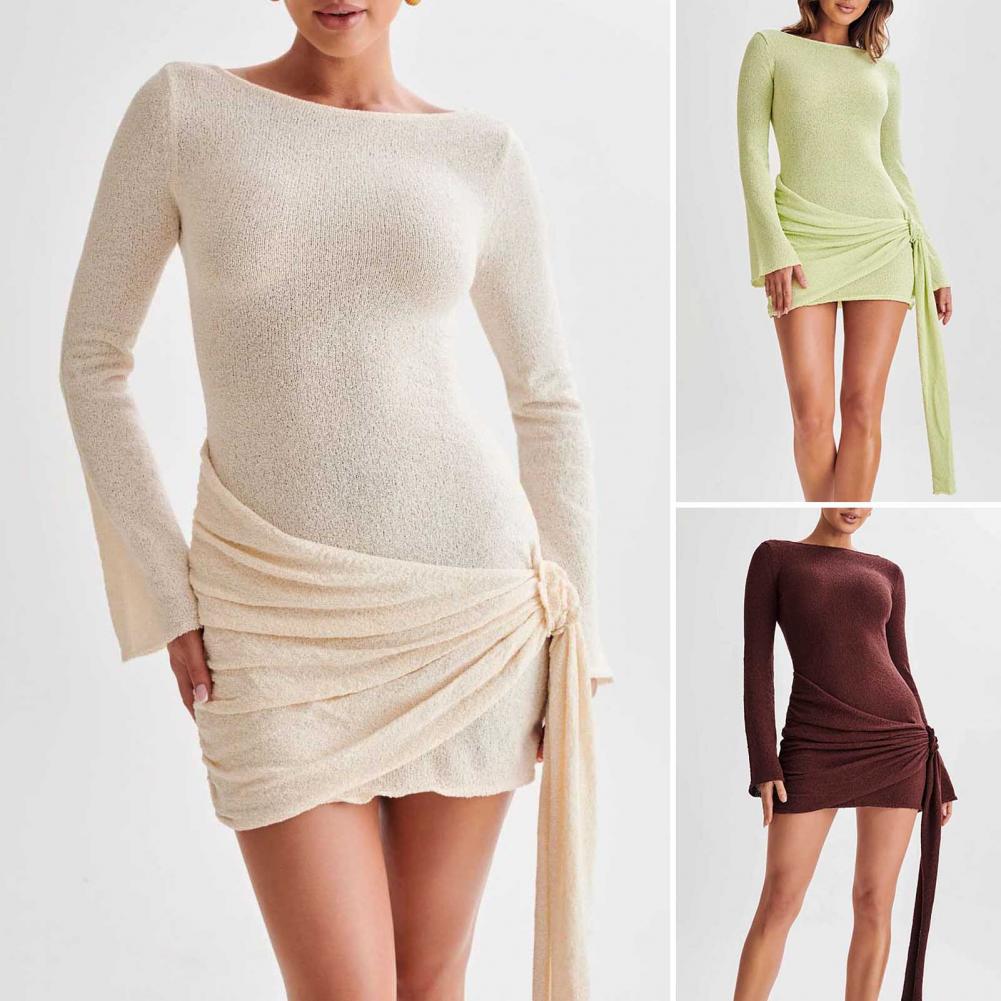 Sexy Bodycon Mini Dress Women  - Formal Wear Gowns For Women 评论和价格